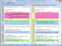 Vergleich von 2 Dateien inkl. farblicher Hervorhebung der Unterschiede